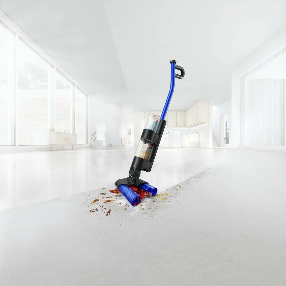 Fshesë me korrent Dyson Wash G1, Stick, Pa qese, 1 L, 0.8 L, E zezë, Blu