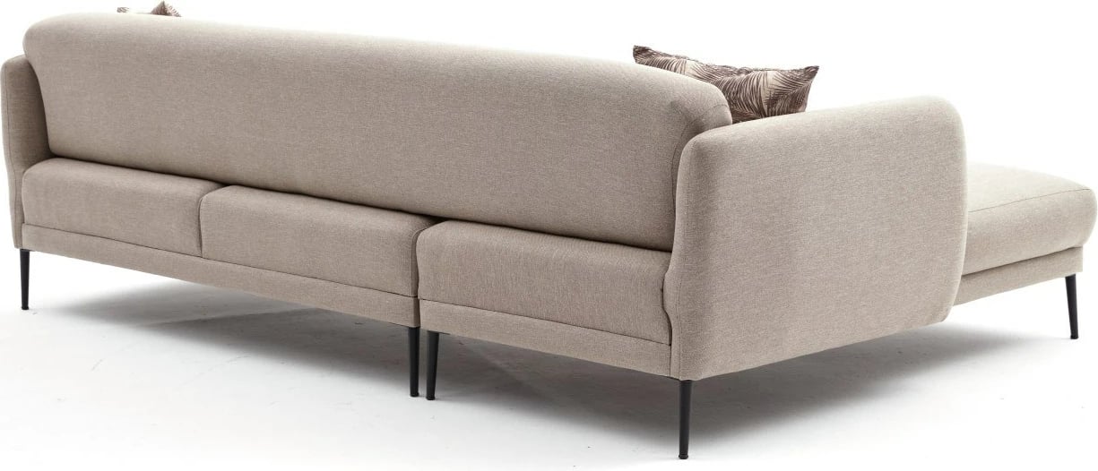 Kënd divan-krevat Venus L, ngjyrë krem