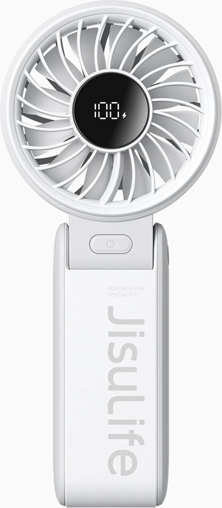 Ventilator dore Jisulife Life7, 3600mAh, USB-C, Gri