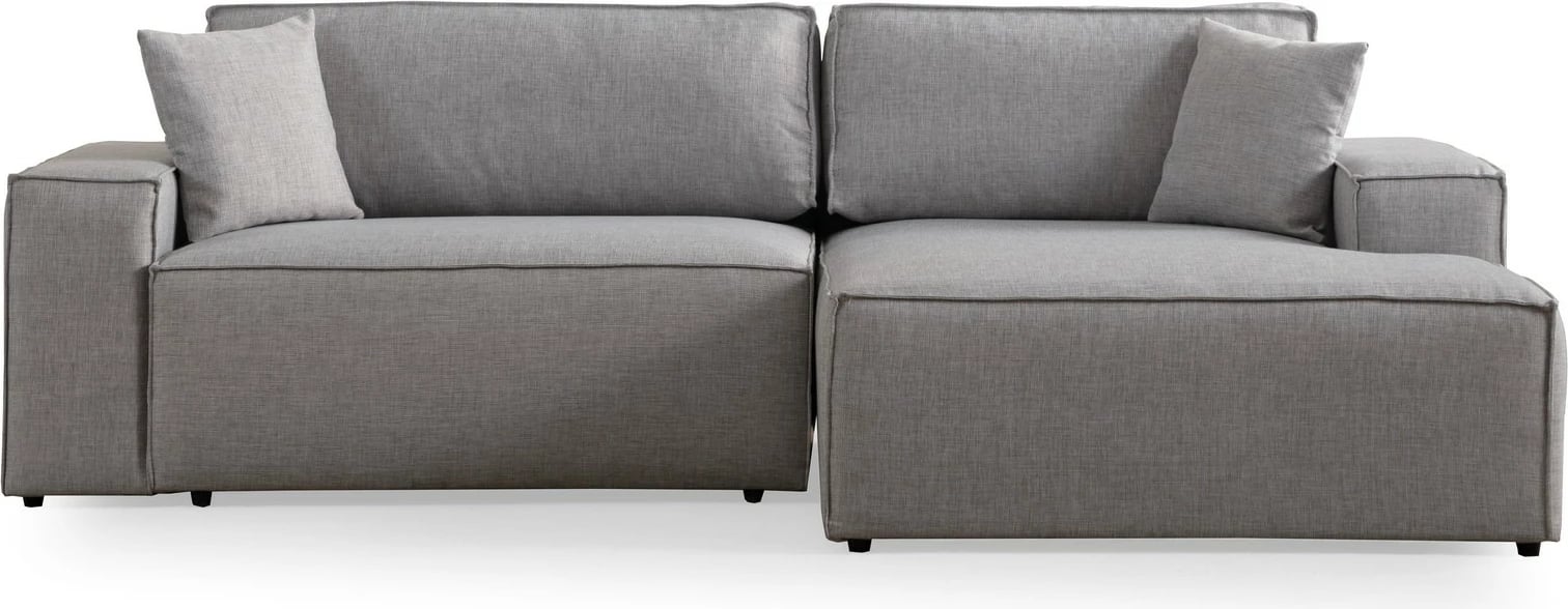 Kënd-sofë krevate Atelier del Sofa, Pırlo kënd i djathtë, gri e çelët Kënd-sofë krevate Atelier del Sofa, Pırlo kënd i djathtë, gri e çelët