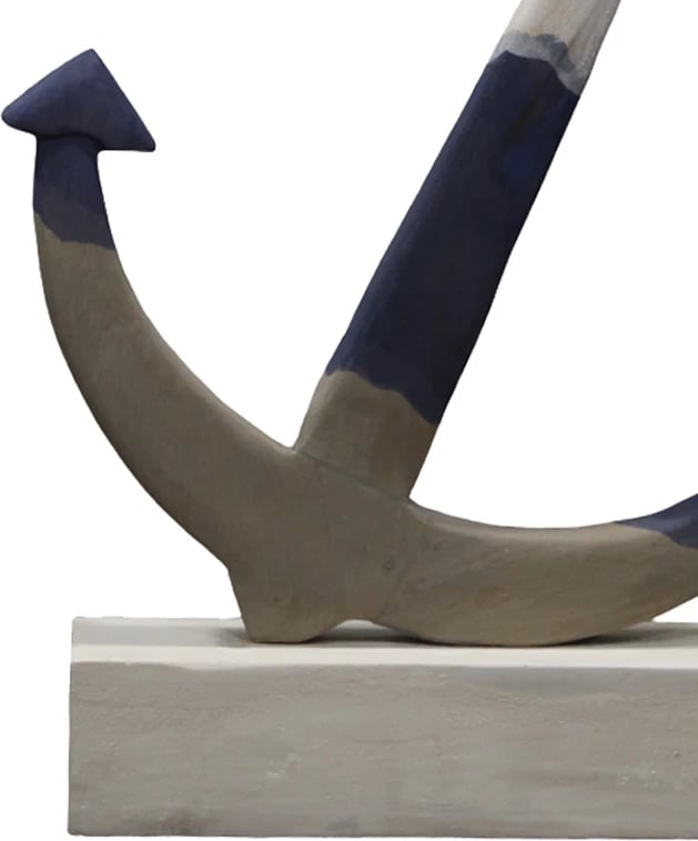 Dekor tavoline me ankorë detare Elize Inart, dru mango, 37.5x7.5x52cm Dekor tavoline me ankorë detare Elize Inart, dru mango, 37.5x7.5x52cm