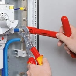KNIPEX Pinca 87 26 250, 250 mm, e kuqe dhe e verdhë
