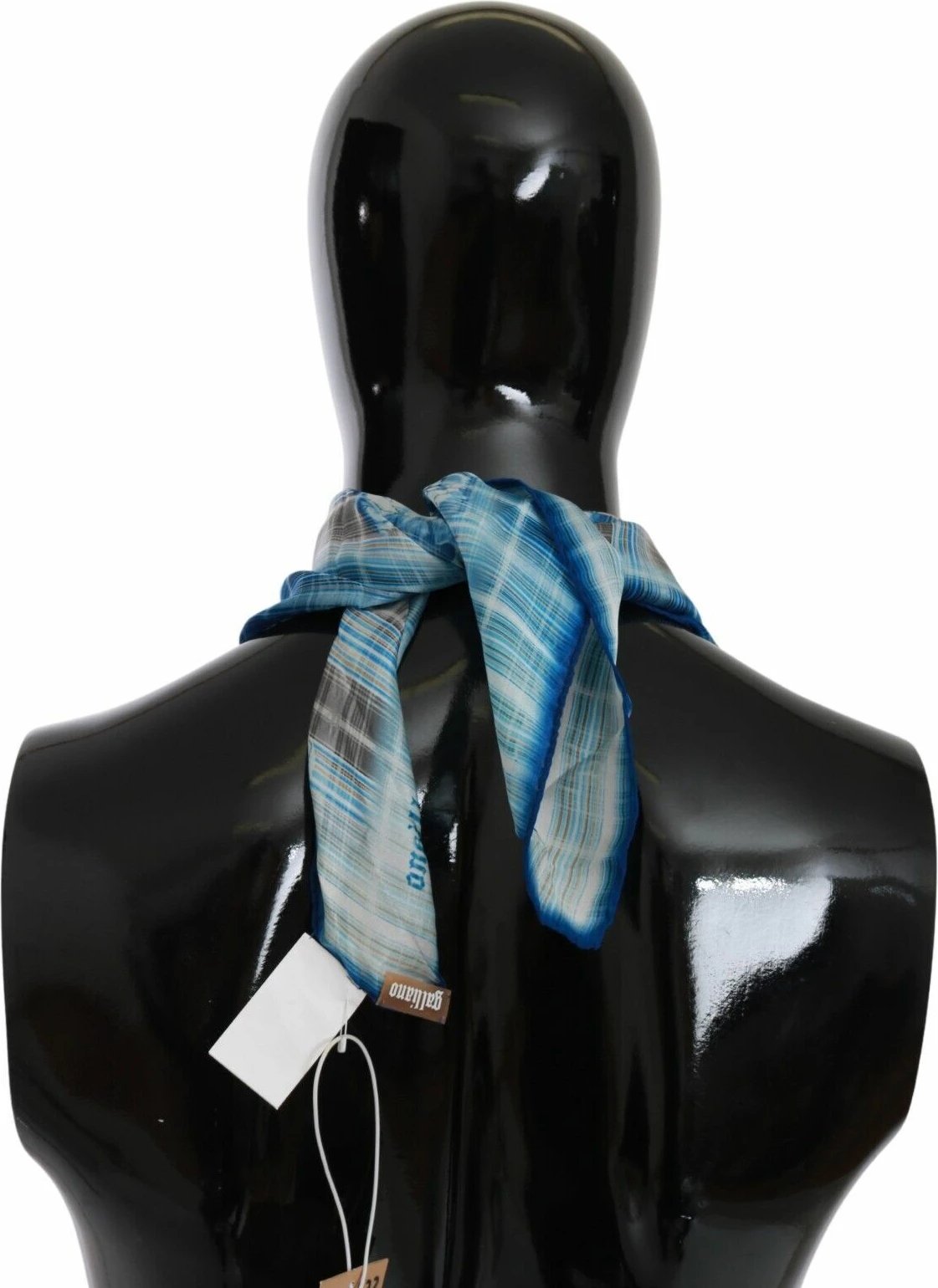 Shall për meshkuj John Galliano, i kaltër 