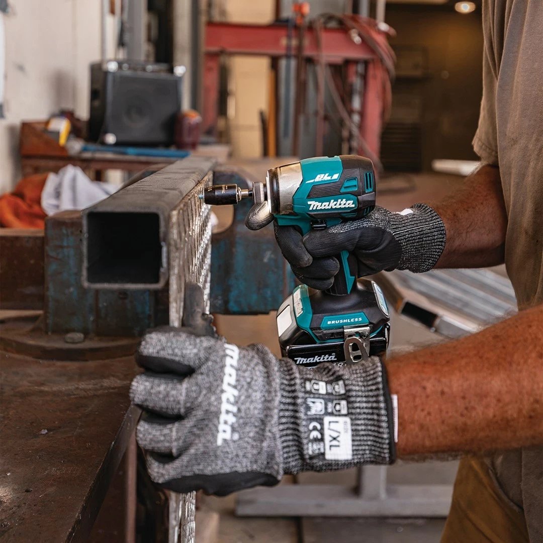 Makinë goditëse Makita DTD173Z, 18V, 3600 RPM, Li-Ion, Zezë/Kaltër