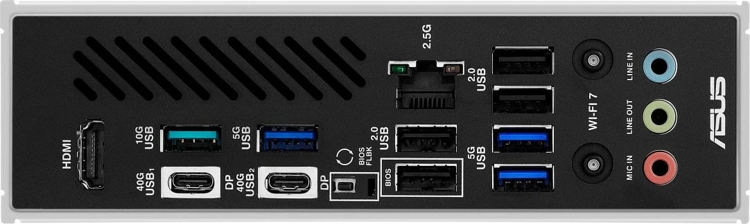 Pllakë amë, Asus, X870 MAX GAMING WIFI7, AMD X870, Socket AM5, 4x DDR5, 3x M.2, 4x SATA, Wi‑Fi 7, ATX