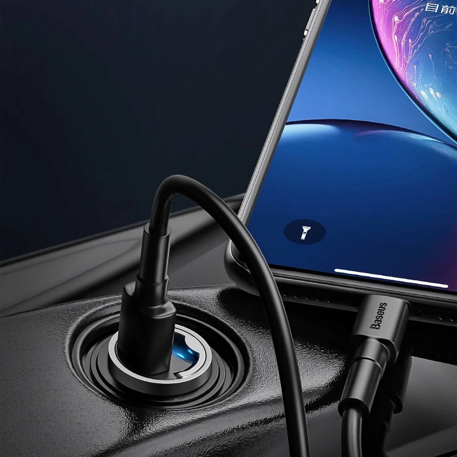 Karikues veture Baseus Tiny Star Mini, 30W, USB-A, Quick Charge 3.0, Gri Karikues veture Baseus Tiny Star Mini, 30W, USB-A, Quick Charge 3.0, Gri