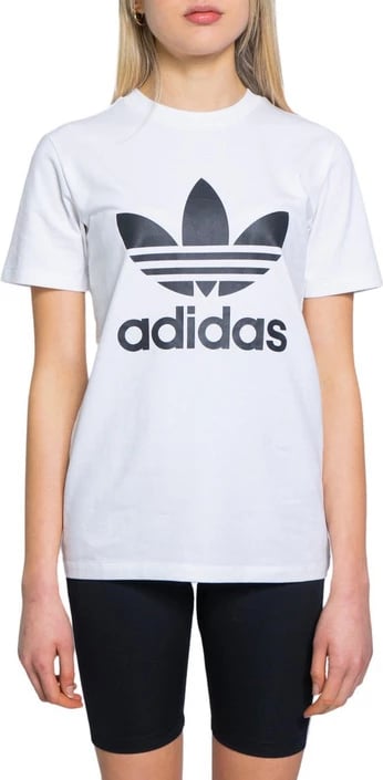 Maicë për femra Adidas, e bardhë 
