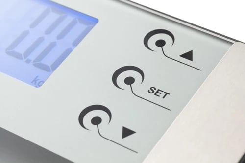 Peshore banjoje analizuese, Adler MS 8146, 180 kg, ekran LCD, xhami i kalitur