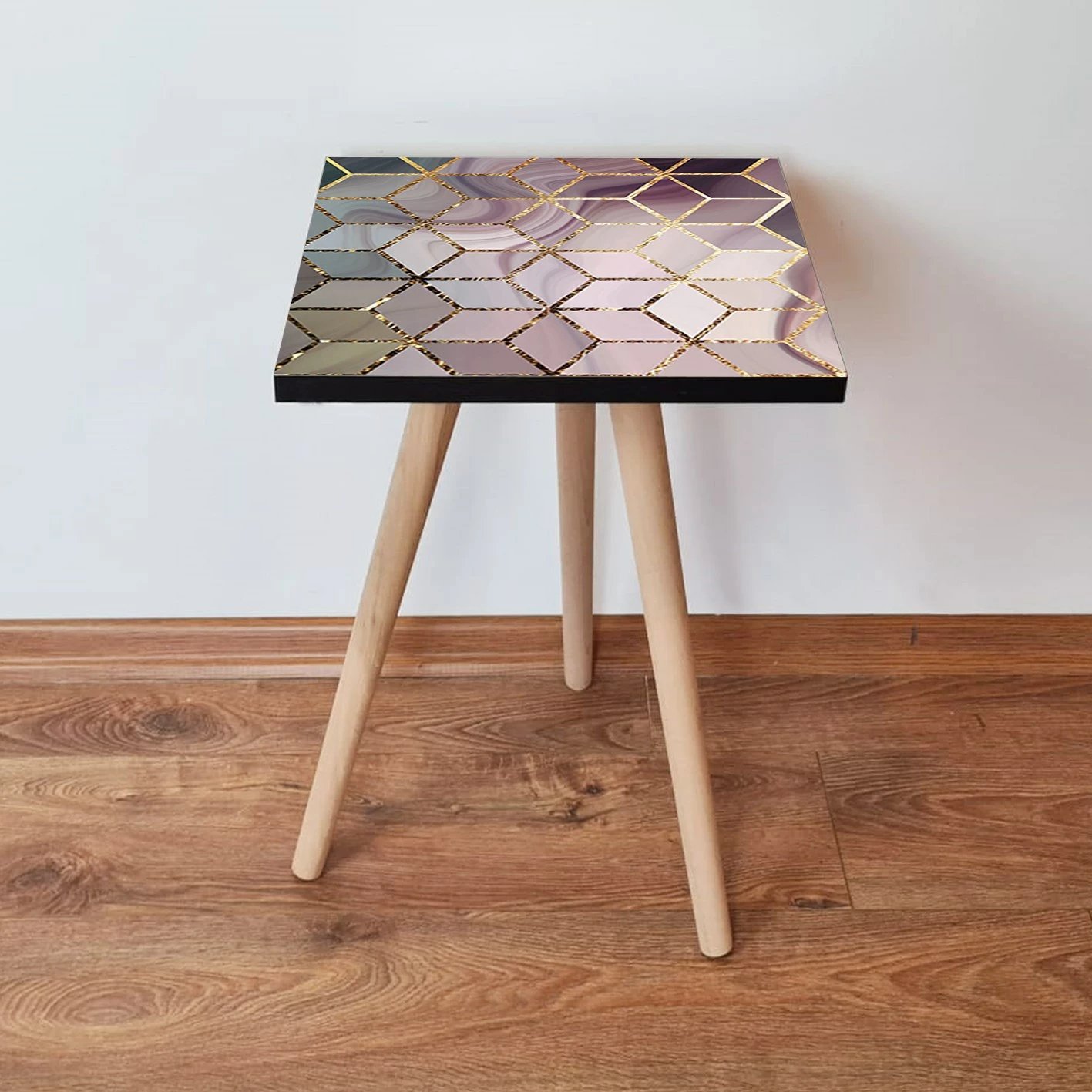 Tavolinë anësore Skye Decor, shumëngjyrëshe, Shp275