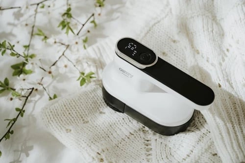 Heqës pushash, Camry, CR 9620, 3 shpejtësi 6500/7500/8500 rpm, bateri 2000mAh, prerje 6.5 cm, i rimbushshëm USB, bardh e zi