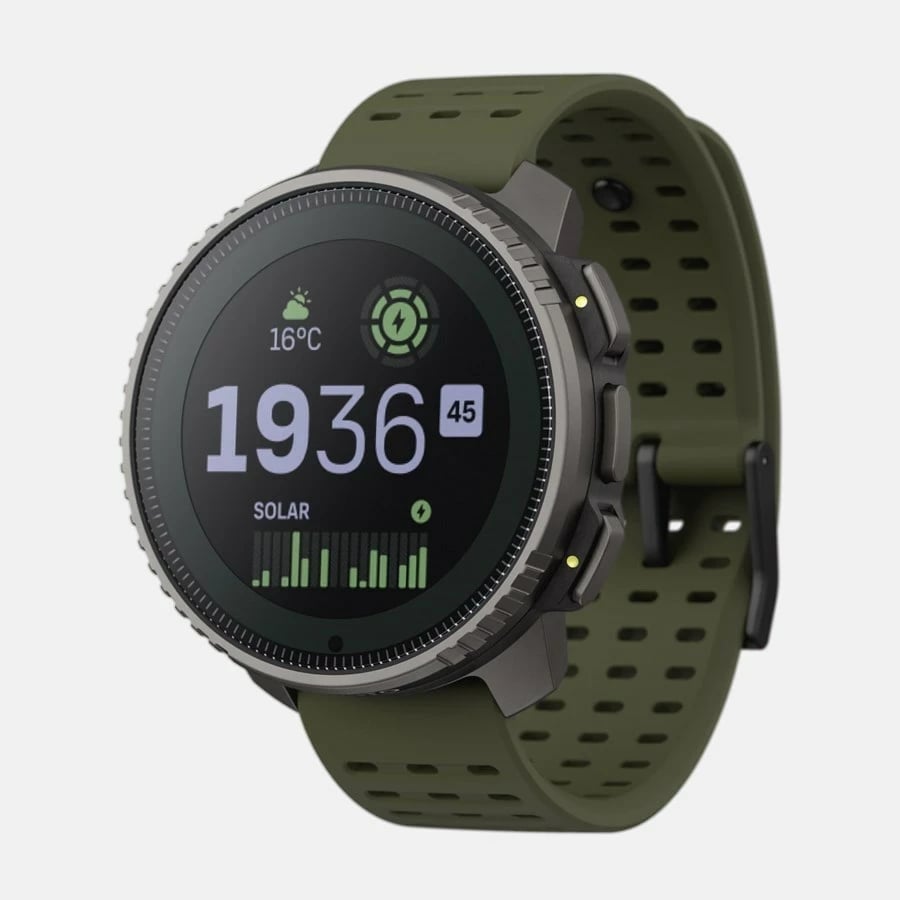 Smartwatch Suunto Vertical, 49 mm, GPS, Ekran me prekje, Gjelbër