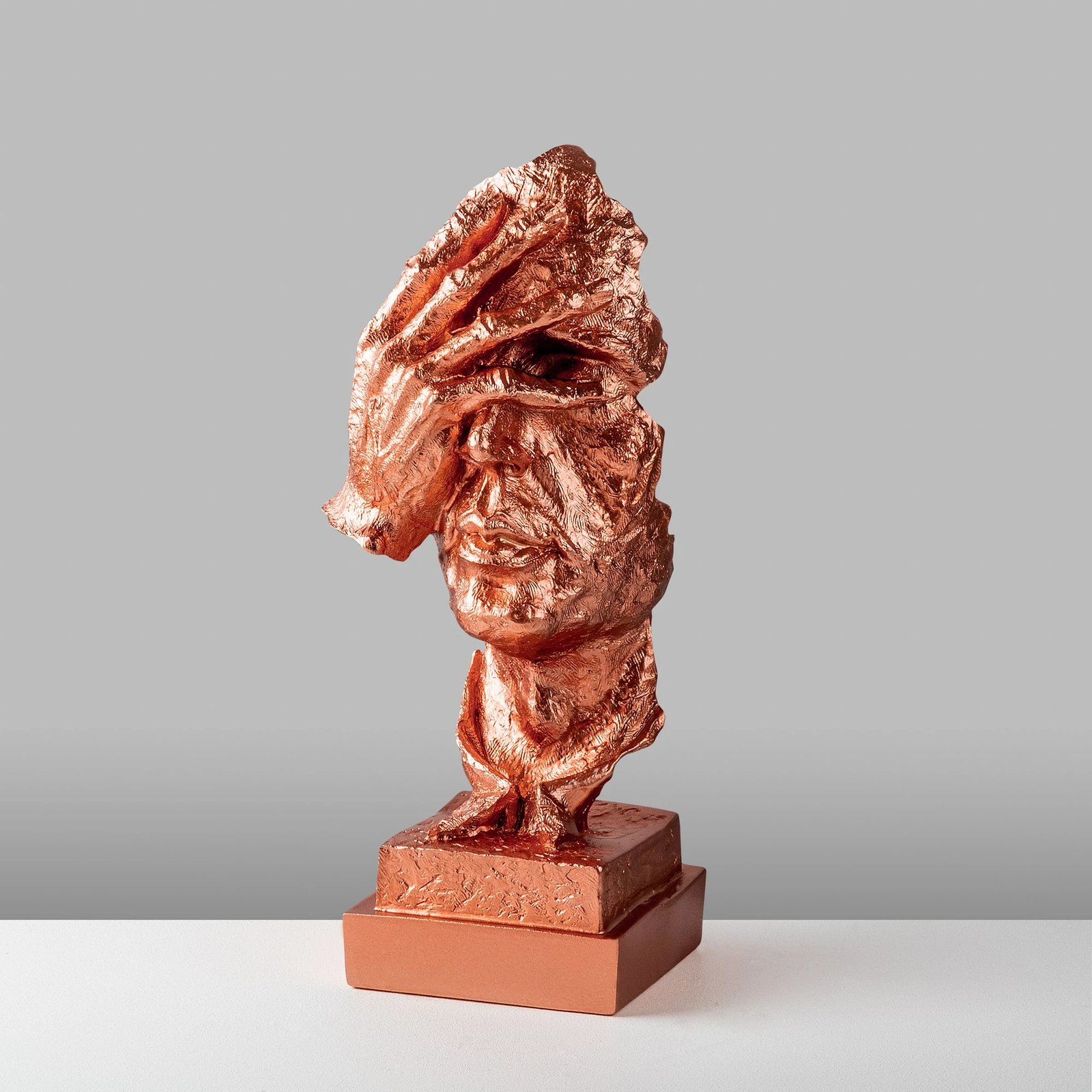 Objekt dekorativ Evila Originals, bakër, Yak-032-A