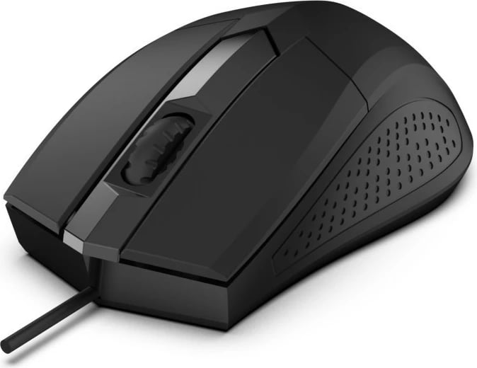 Maus Rebeltec Focus me kabllo USB, 1200DPI, 3 butona, i zi