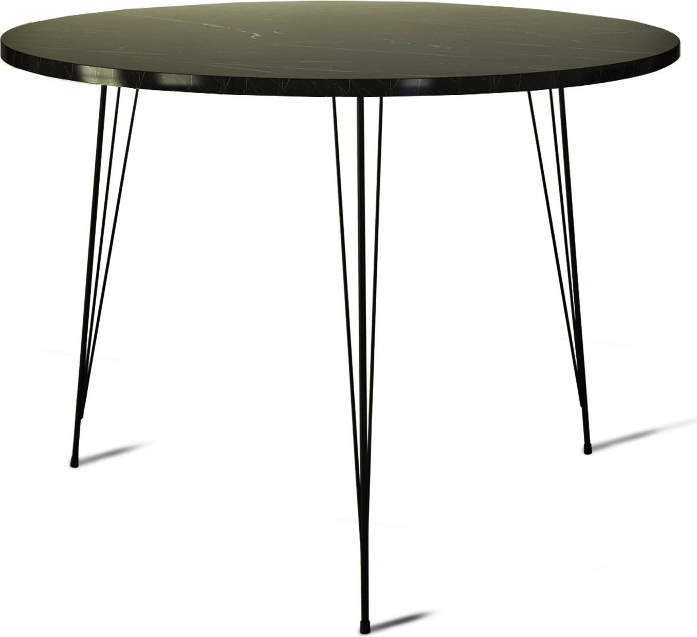 Tavolinë Hanah Home, Sandalf - Royal, ngjyrë e zezë dhe e bardhë