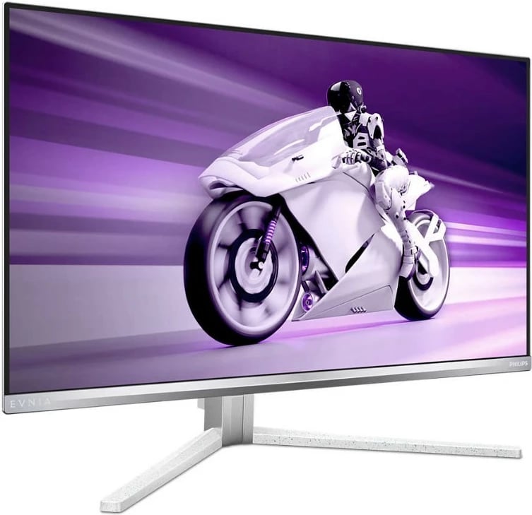 Monitor Philips 27M2N8500, 27 inç, QD OLED, 360Hz, Quad HD, Bardhë