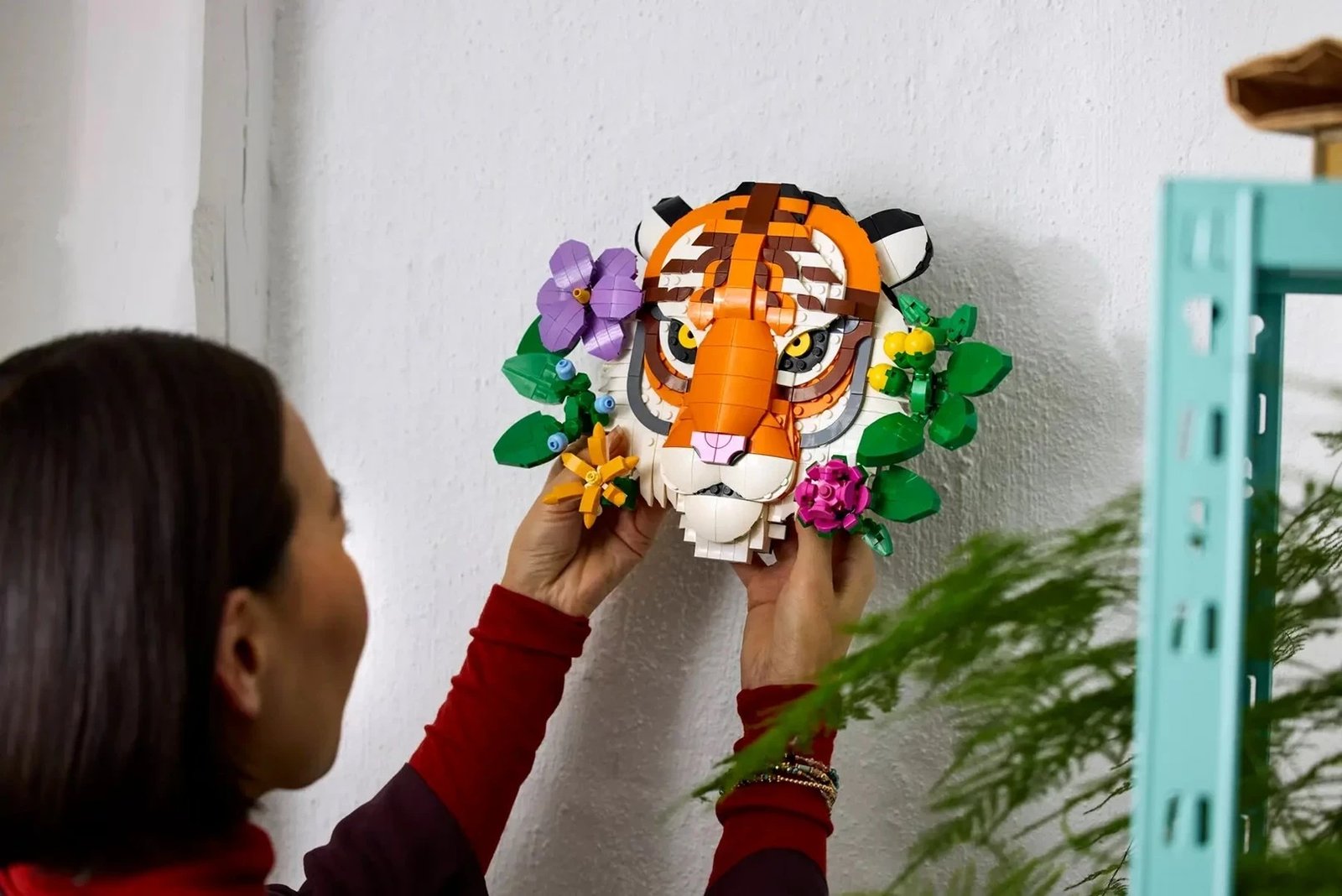 Set LEGO ART The Fauna Collection Tiger 31217 për të rritur, 744 pjesë