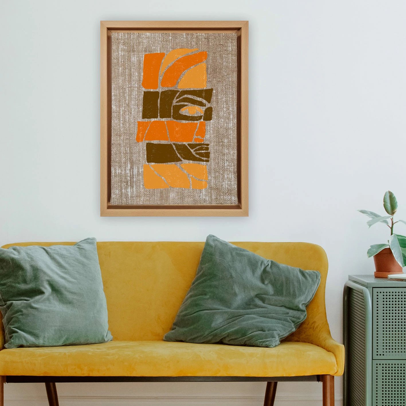 Pikturë dekorative në kanavacë, shumëngjyrëshe, Wallity, LNJ91928228246 - 6696