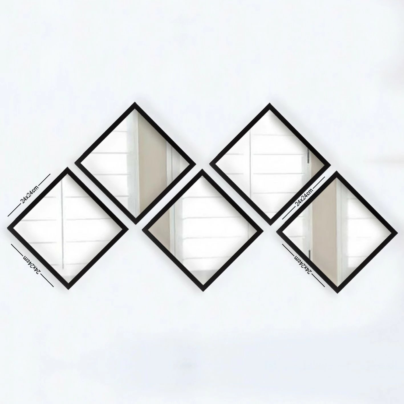 Set pasqyrash (5 copë), Wallity, SETAYNA_038