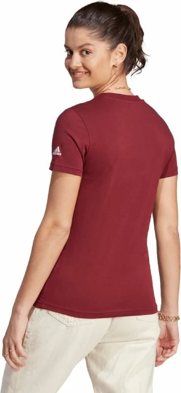 Maicë adidas për femra, e kuqe