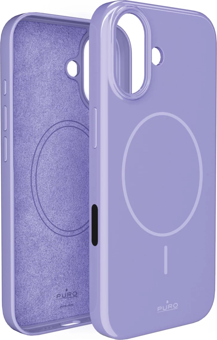 Mbështjellës Puro Pulse për iPhone 17, polikarbonat, MagSafe, rozë