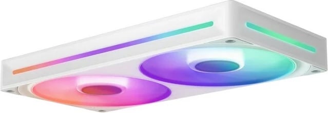 Ventilatorë NZXT F240 RGB CORE PWM, 2x12 cm, i bardhë