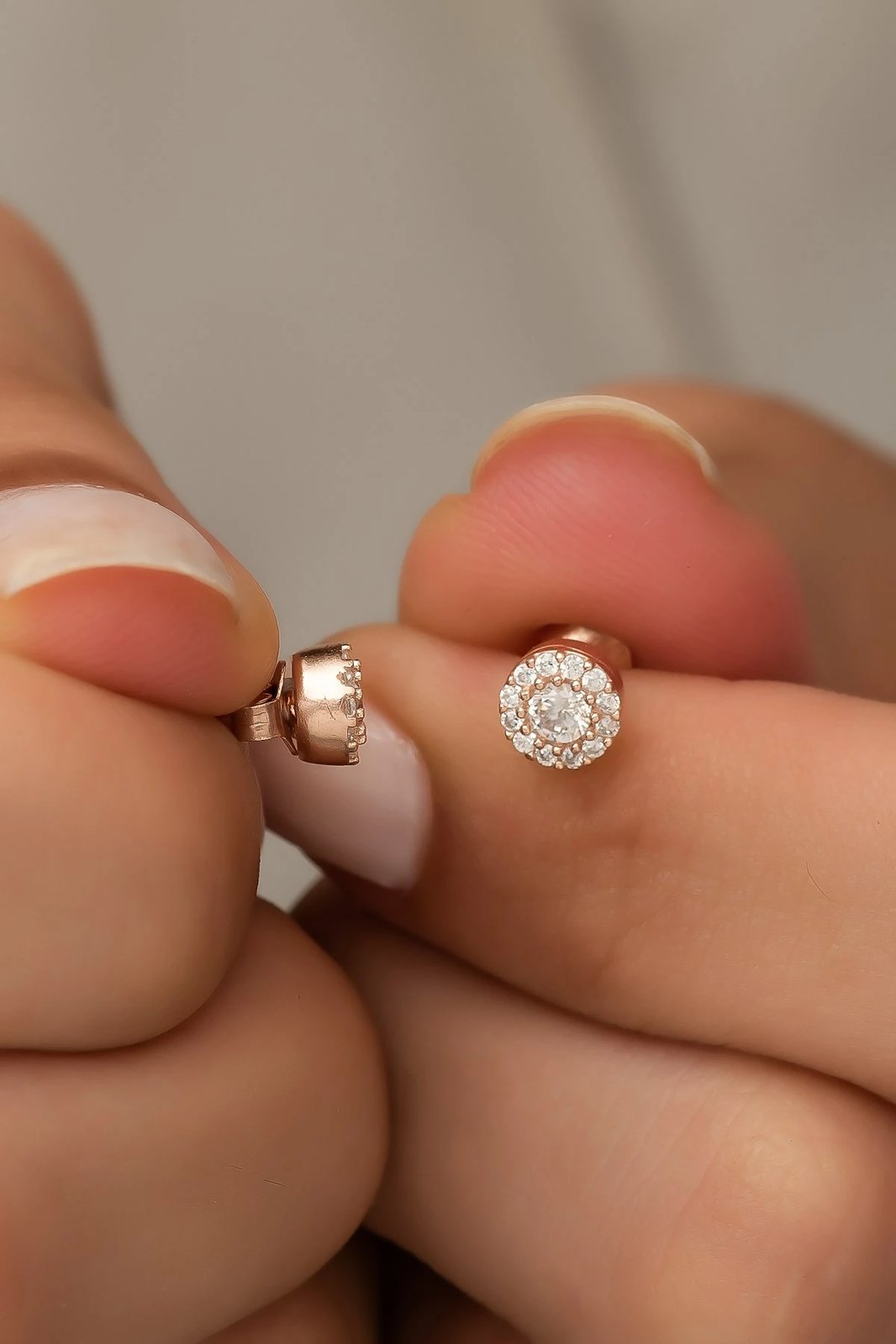 Vathë argjendi, ngjyrë ari rozë, Jumeon, NRZ99443