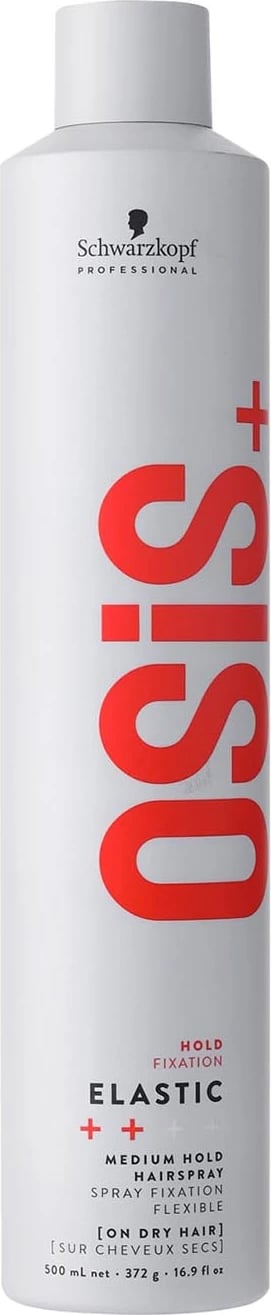 Sprej për flokë Schwarzkopf Osis Elastic Medium Hold 500ml