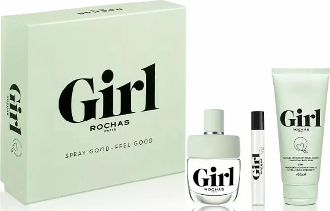 Eau de Toilette set unisex Rochas Girl 100ml 3 copë