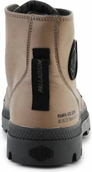 Këpucë Palladium Pampa Hi Supply Lth 77963-297, për meshkuj dhe femra, ngjyrë kafe Këpucë Palladium Pampa Hi Supply Lth 77963-297, për meshkuj dhe femra, ngjyrë kafe