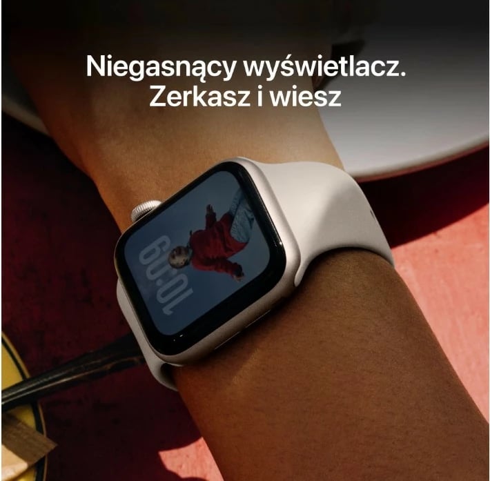 Smartwatch Apple Watch SE 3 GPS, 44 mm, moonlight, rrip sport M/L
