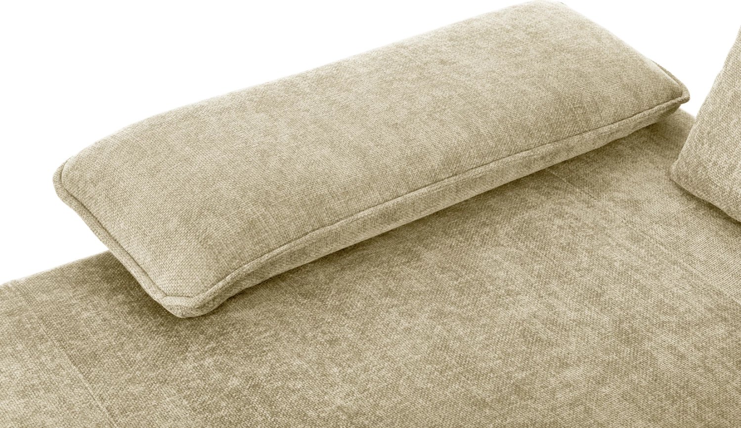 Divan-krevat këndor (majtas) CONVERT FH3268.01L, pëlhurë ecru, 283x188x100H cm