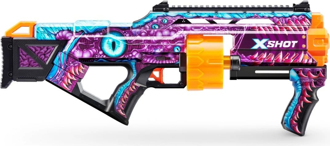 Blaster lodër ZURU X-Shot SKINS Last Stand Enigma, 16 shigjeta, shumëngjyrësh