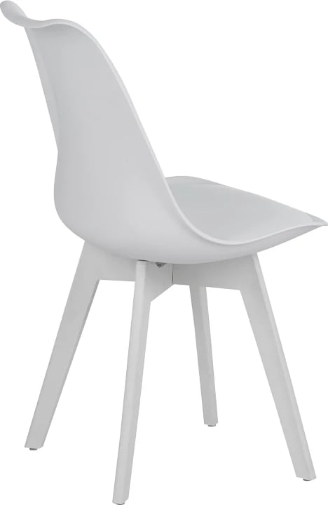 Set tavolinë me karrige Gaston, e bardhë, tavolinë Natali, e bardhë, 120x80x76cm, 5 copë