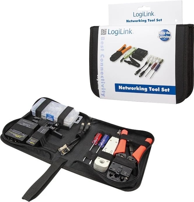 Set Veglash Rrjeti Logilink WZ0030, 6 Pjesë, me Kasë