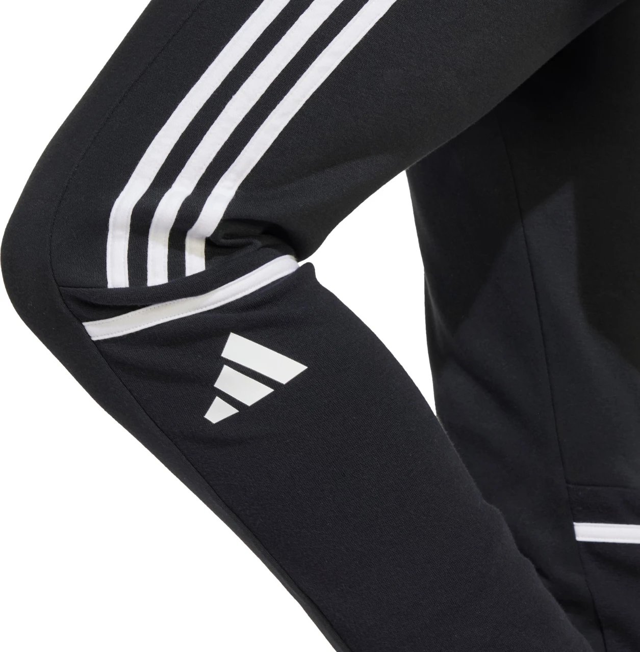 Pantallona sportive për fëmijë adidas, të zeza