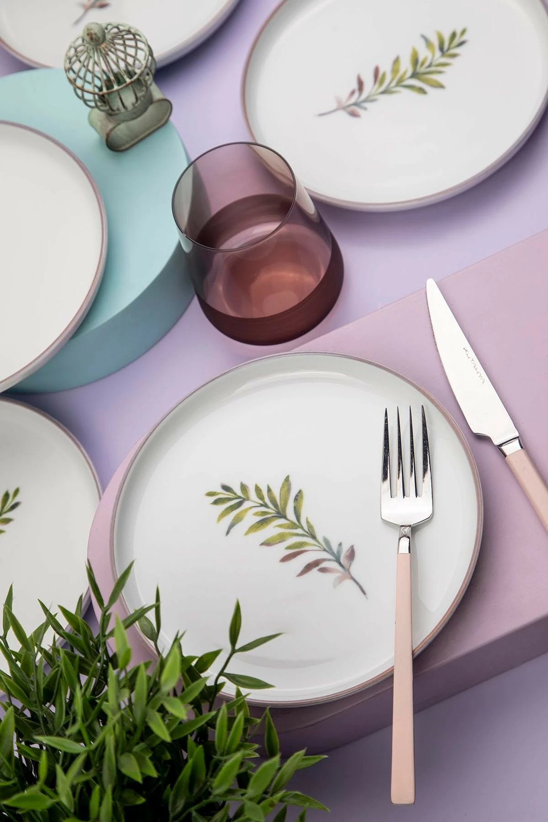 Set për shërbim torte (6 copë), Hermia, NNMOD19DUS880710