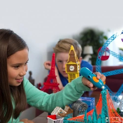 Filament 3Doodler Start+, 250 copë, plastikë kompostuese, neon