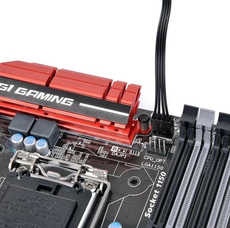 Hub për ventilatorë PWM Thermaltake Commander FP, 10 porta, i zi