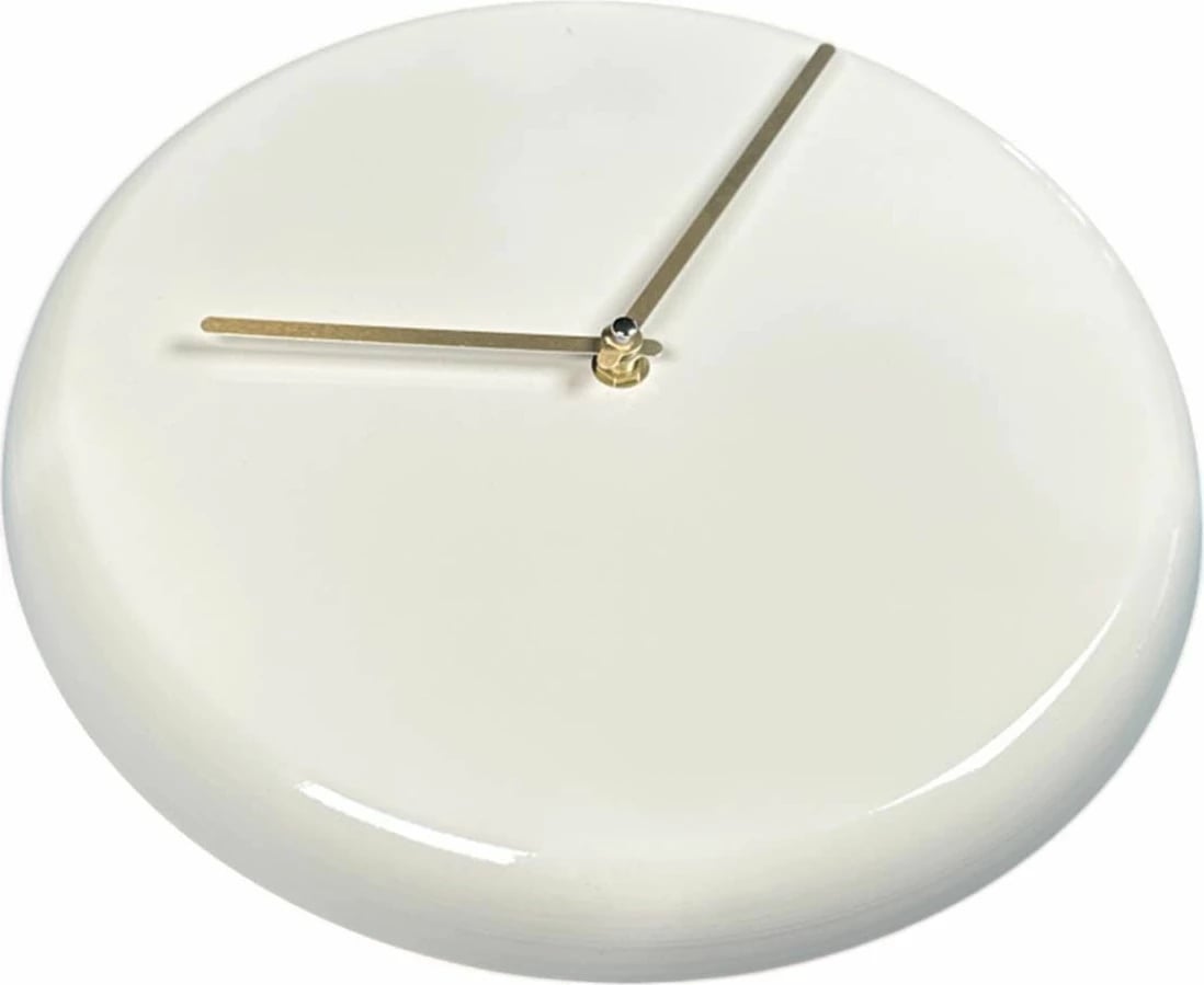 Orë muri dekorative prej metali, Wallity, krem, 30x30cm