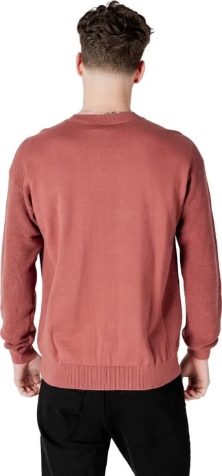 Felpa Calvin Klein Jeans për meshkuj, e kuqe Felpa Calvin Klein Jeans për meshkuj, e kuqe