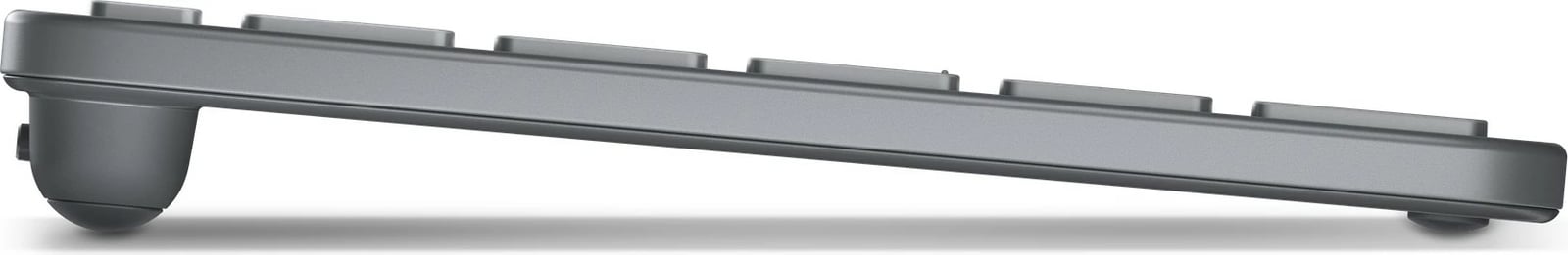 Tastierë wireless Lenovo Multi-Device, Luna Grey, USB Type-C