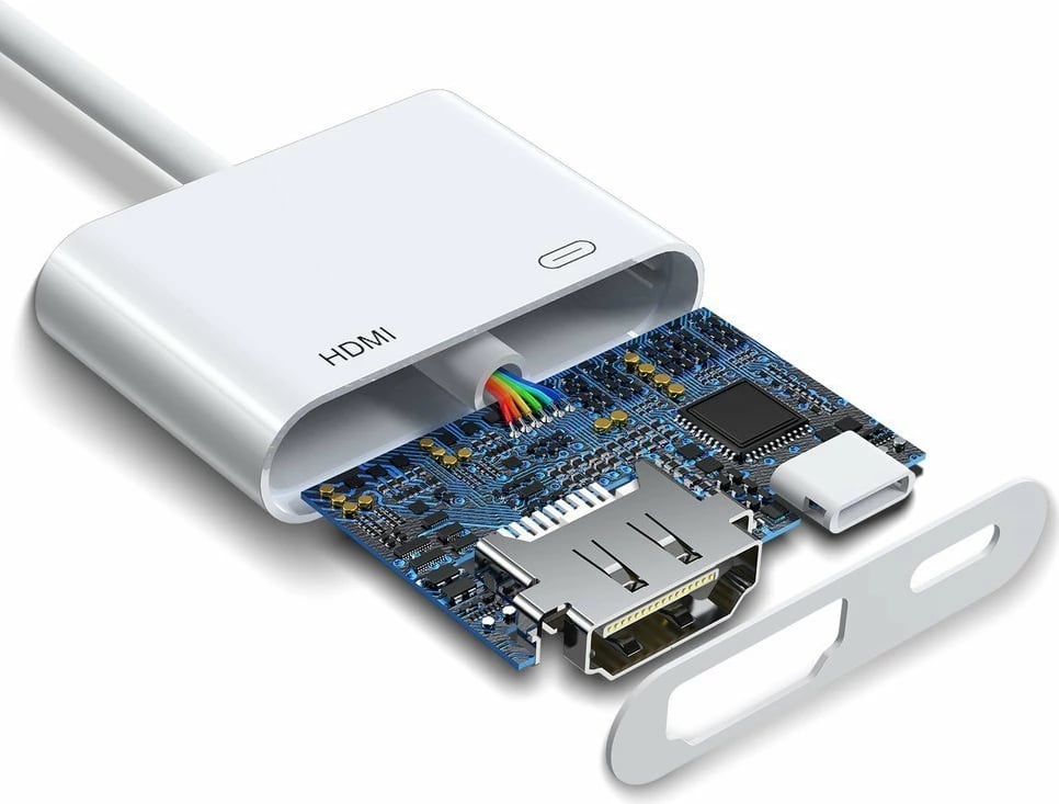 Adapter Joyroom S-H141, Lightning në HDMI 1080p 60Hz, i bardhë