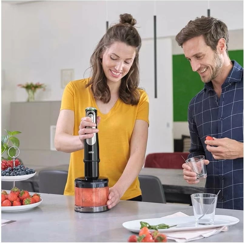 Blender dore Braun MultiQuick 9 MQ9135XI, 1200W, argjendtë