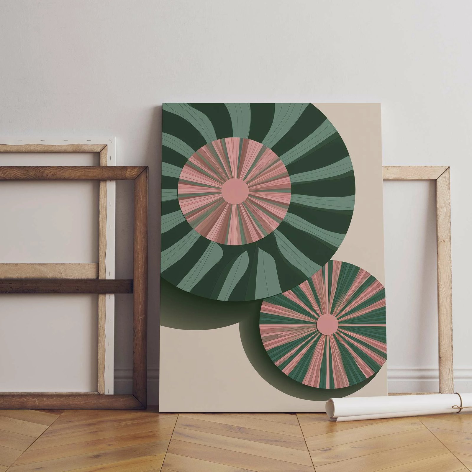 Pikturë dekorative në kanavacë, shumëngjyrëshe, Wallity, Hm_Cnvs26-15, 70x100cm