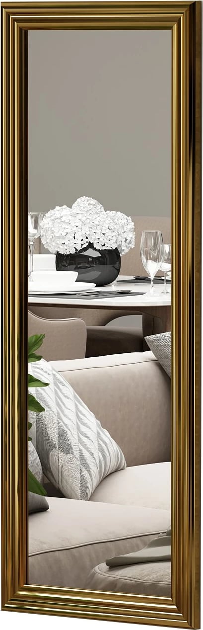 Pasqyrë me kornizë të artë, Skye Decor, 40x105x3 cm