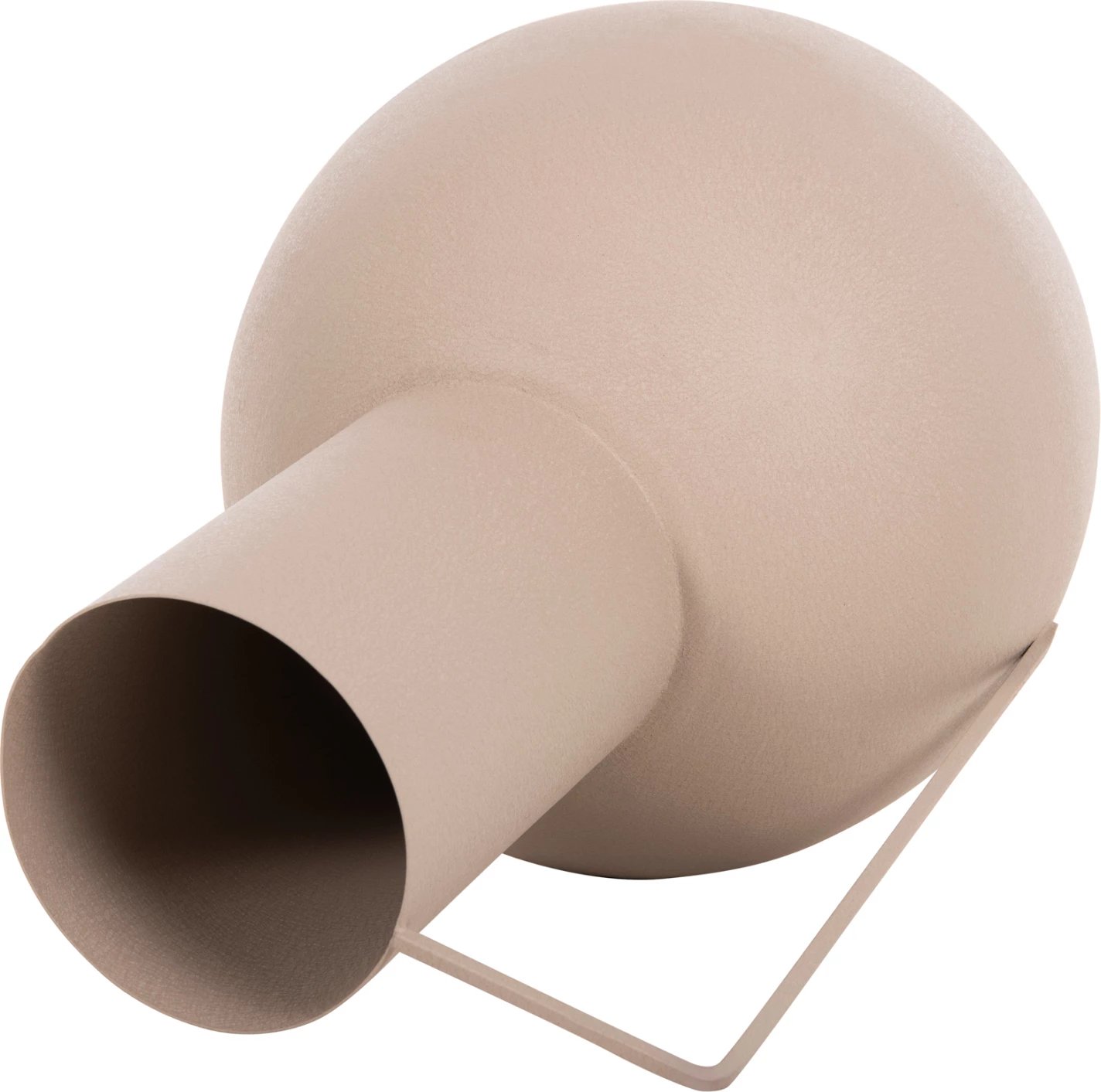 Vazo dekorative FLAGON FH4259.01 metalike, ngjyrë ecru, Φ34x54H cm Vazo dekorative FLAGON FH4259.01 metalike, ngjyrë ecru, Φ34x54H cm