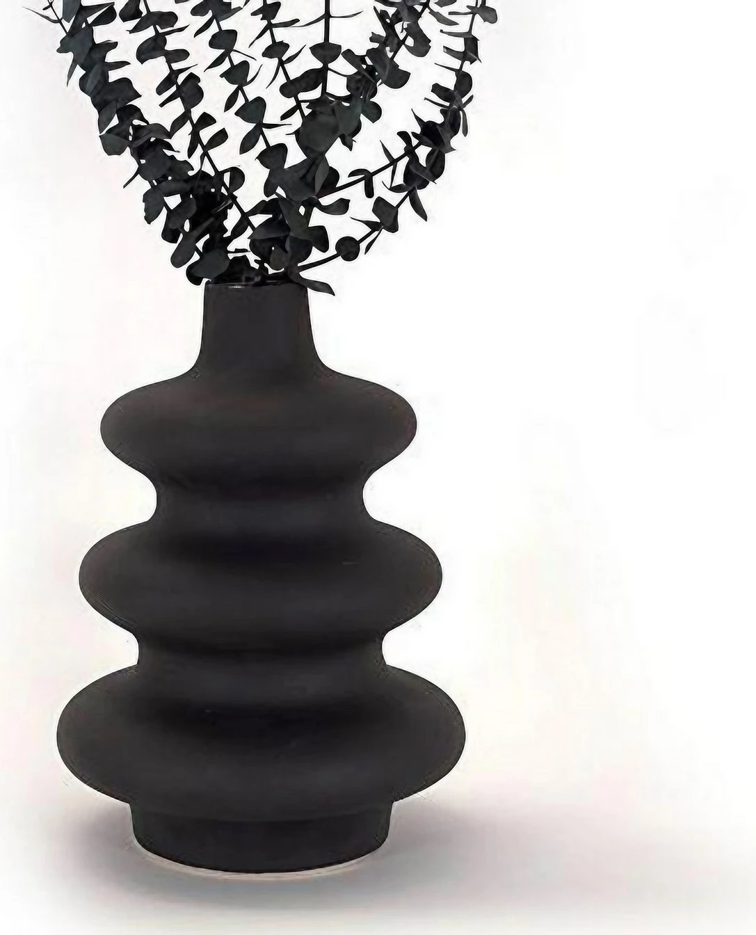 Vazo dekorative, ngjyrë e zezë, Evila Originals, CY0110, 19x19x28cm Vazo dekorative, ngjyrë e zezë, Evila Originals, CY0110, 19x19x28cm