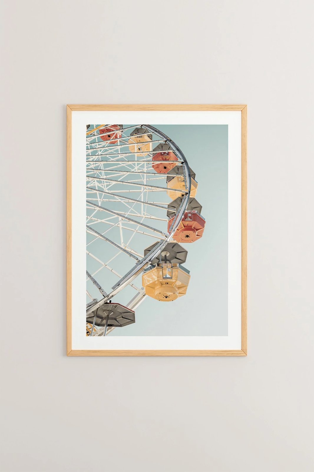 Pikturë dekorative me kornizë, shumëngjyrëshe, Tekhamcerceve143