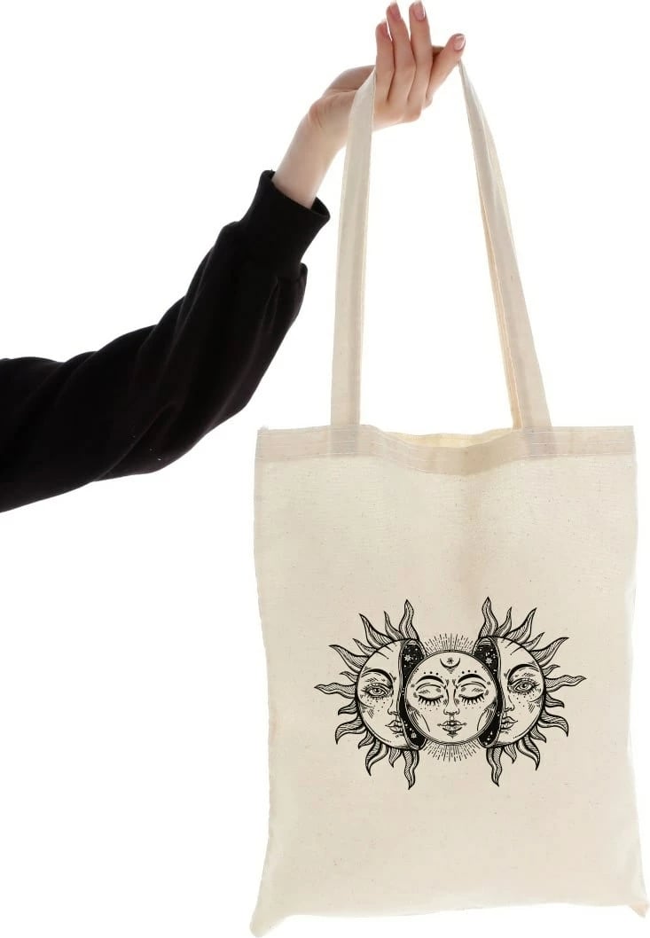 Torbë Tote Zoozie Bags, krem, 0366