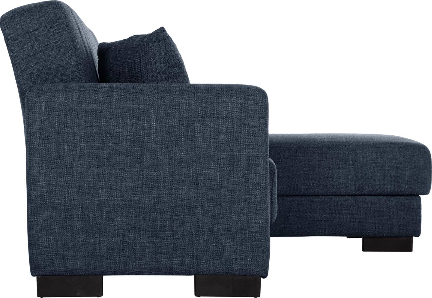 Divan qoshe me shtrat GHUFRAN FH3244.07, i kthyeshëm me hapësirë magazinimi, pëlhurë blu, 200x133x77 cm